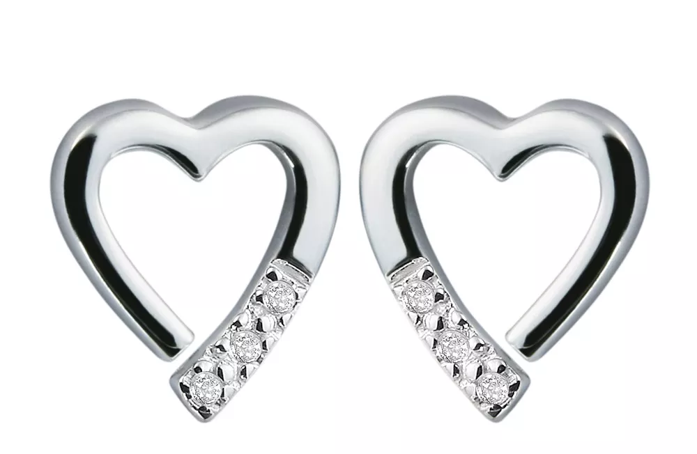 Náušnice srdce – symbol lásky a elegance v každém detailu Náušnice srdce – symbol lásky a elegance v každém detailu